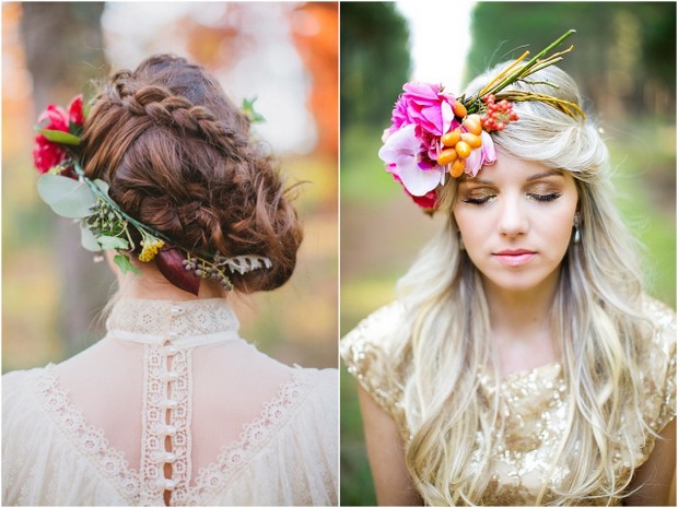 Wedding Hairstyles Spring 2014 - 16 Wonderful Ways to Wear Fresh Flowers in  your Hair