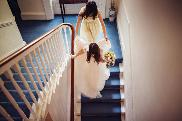 pam-paul-wedding-trudder-lodge-stairs