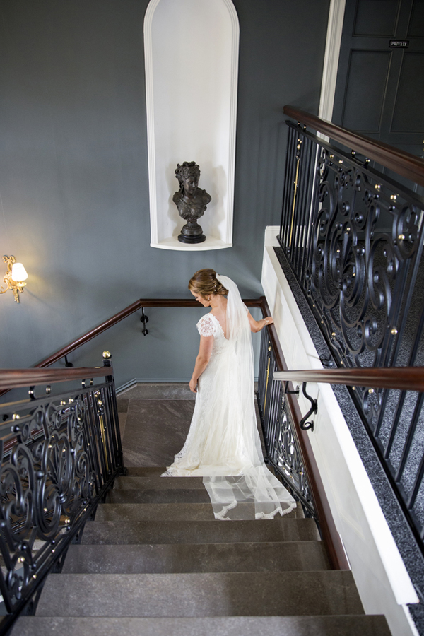 clonabreany house ireland bride stairs