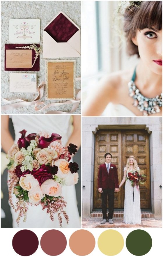 Meet Marsala - 2015's Wedding Colour of the Year | weddingsonline