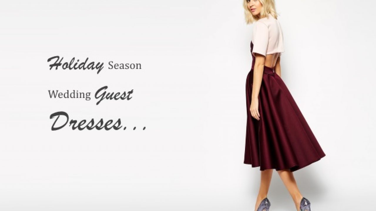 holiday wedding guest dresses