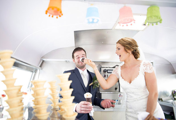 Summer Wedding Trends Ice Cream Van Real