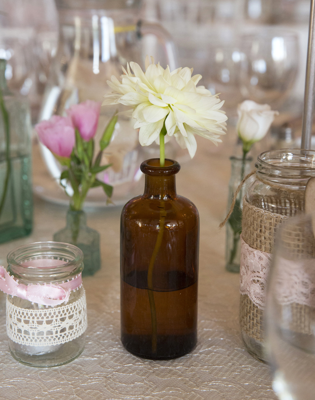 daniel-marie-therese-real-wedding-lace-jam-jars-table-centrepieces