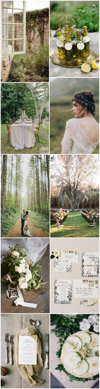 Into the Woods - Forest Themed Wedding Board | weddingsonline