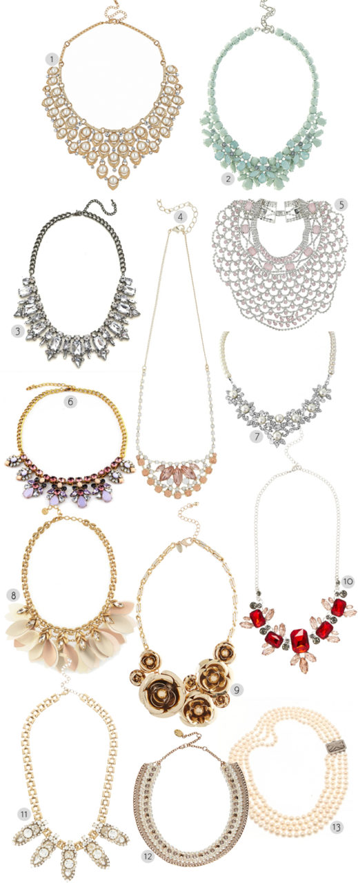 Wedding Accessories - Statement Necklaces for Brides & Bridesmaids ...