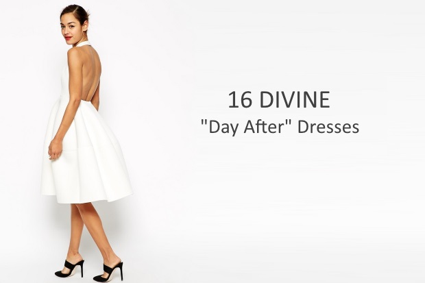 16 Divine Day After Wedding Dresses 