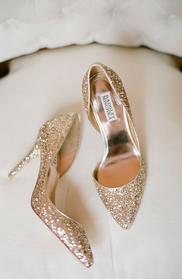 gold_sequin_weddings_pump_shoes_badgley_mischka