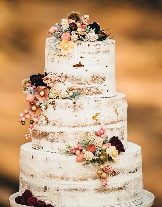 rustic_style_naked_Wedding_Cake