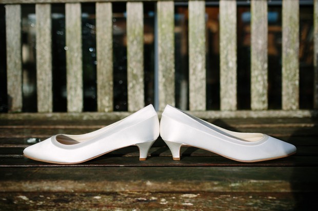 white-kitten-heel-wedding-shoes
