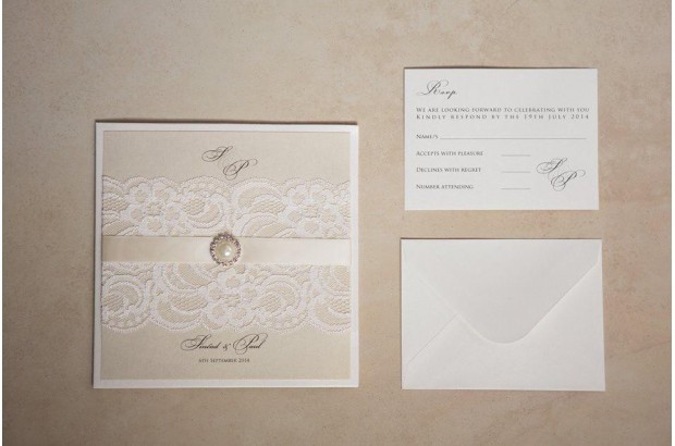 gold-ivory-lace-invite-exlcusively-yours