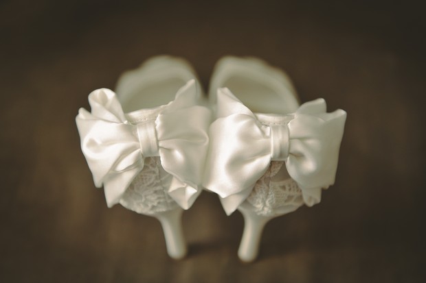 white-bow-ribbon-back-wedding-shoes-pretty
