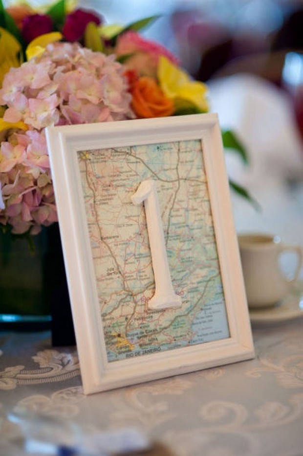 travel-themed-wedding-decor-ideas-table-number-maps