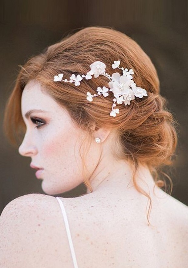 red-hair-bride-floral-headpiece