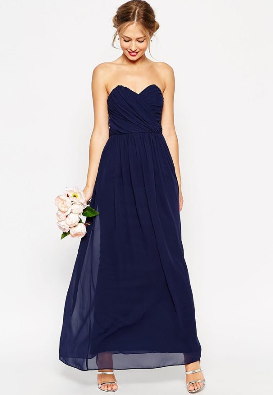 20 Beautiful Navy Bridesmaid Dresses | weddingsonline