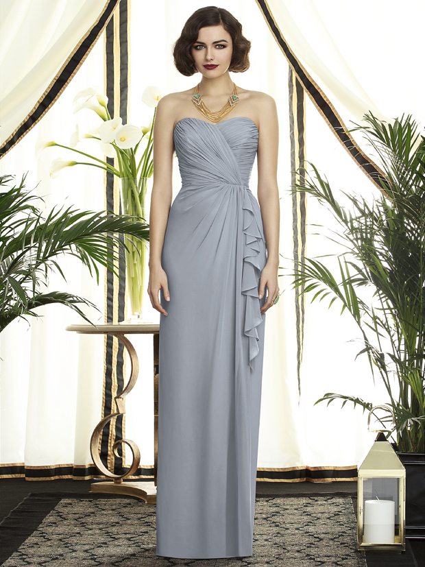 20 Gorgeous Grey Bridesmaid Dresses | weddingsonline