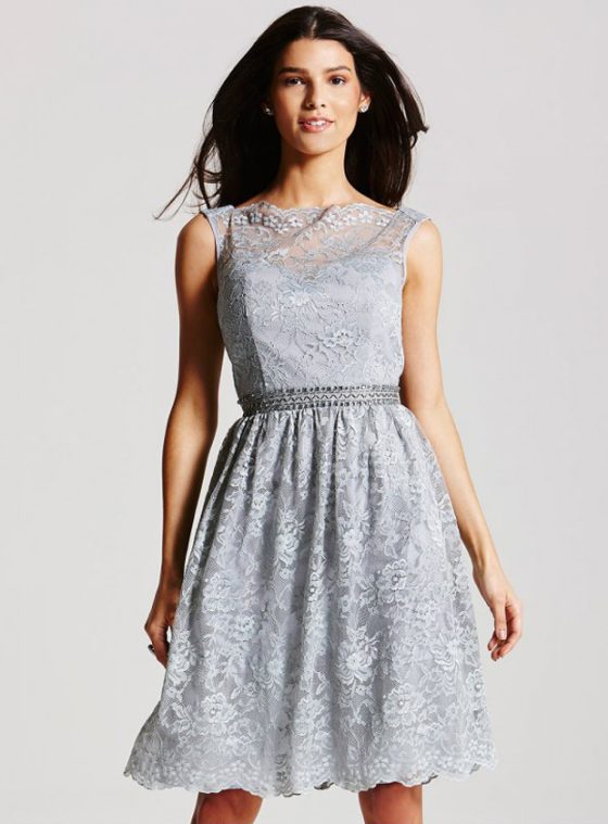 20 Gorgeous Grey Bridesmaid Dresses | weddingsonline