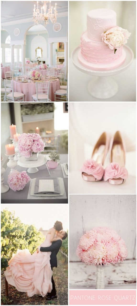 Pantone Wedding Colours 2016 Serenity And Rose Quartz Weddingsonline