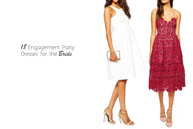 engagement party dresses for the bride
