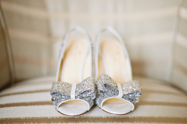 19 Stunning Sparkly Wedding Shoes | weddingsonline