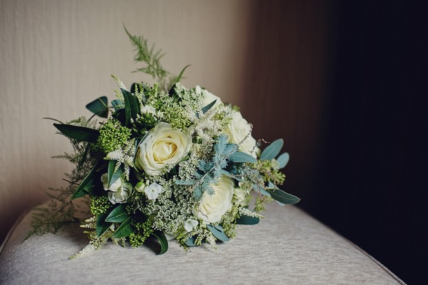 14-Vintage-style-green-lavender-wedding-bouquet