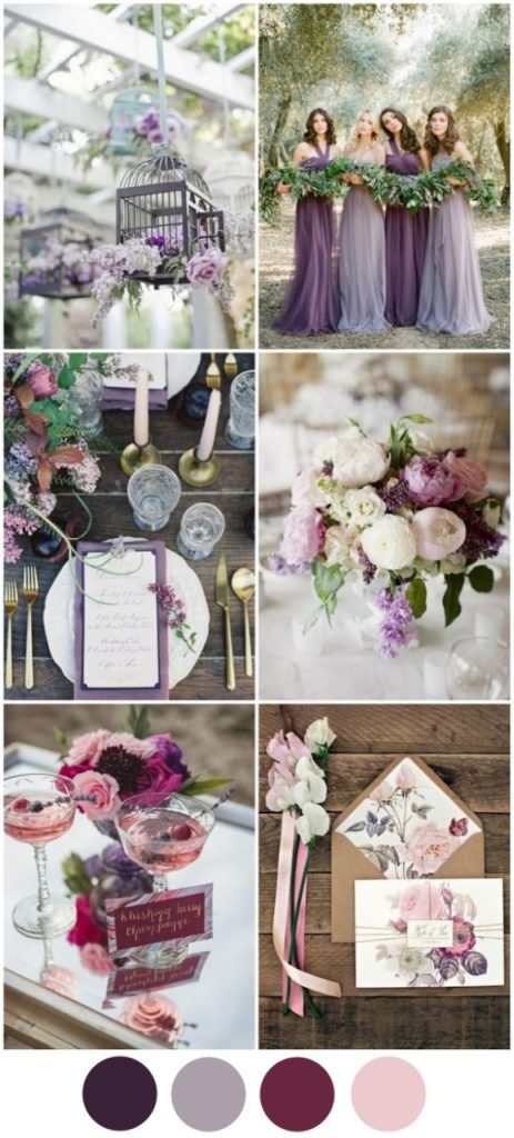 4 Fabulous Wedding Colour Schemes for A/W 2016/2017 | weddingsonline
