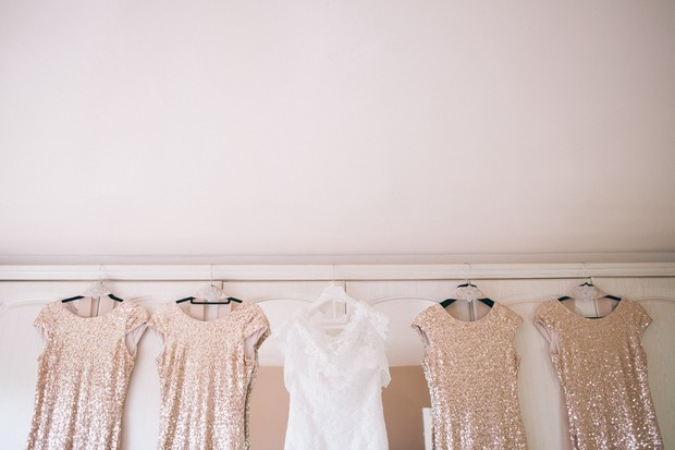 glittery-bridesmaid-dresses-wedding