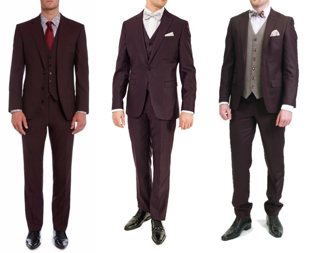 Burgundy-Wedding-Suit-Trends-2016-2017-Ireland-weddingsonline