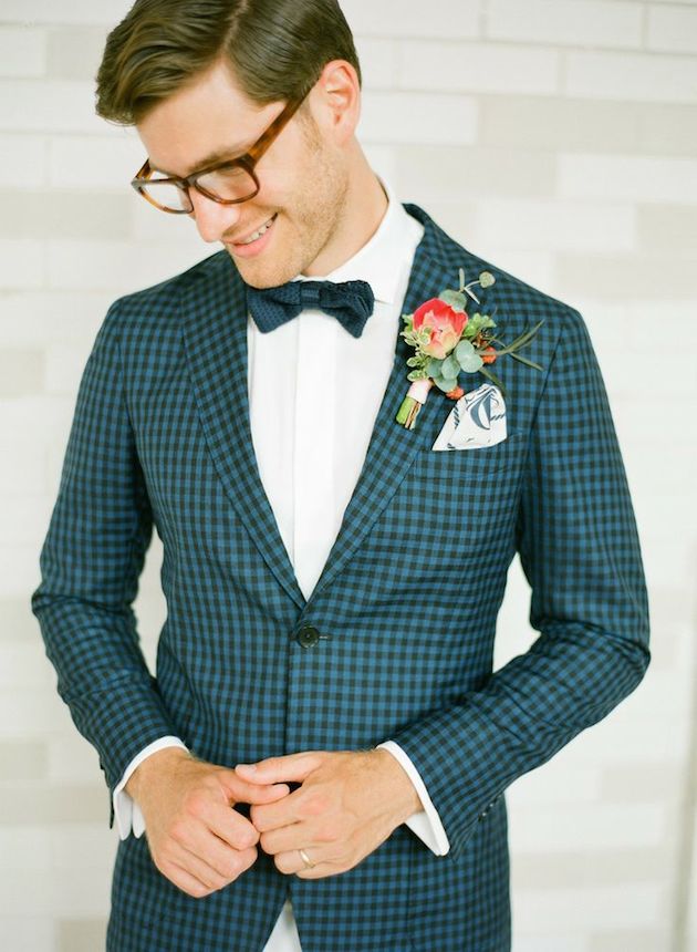 stylish-grooms-full-check-suit-bowtie-dapper-nerdy-smp