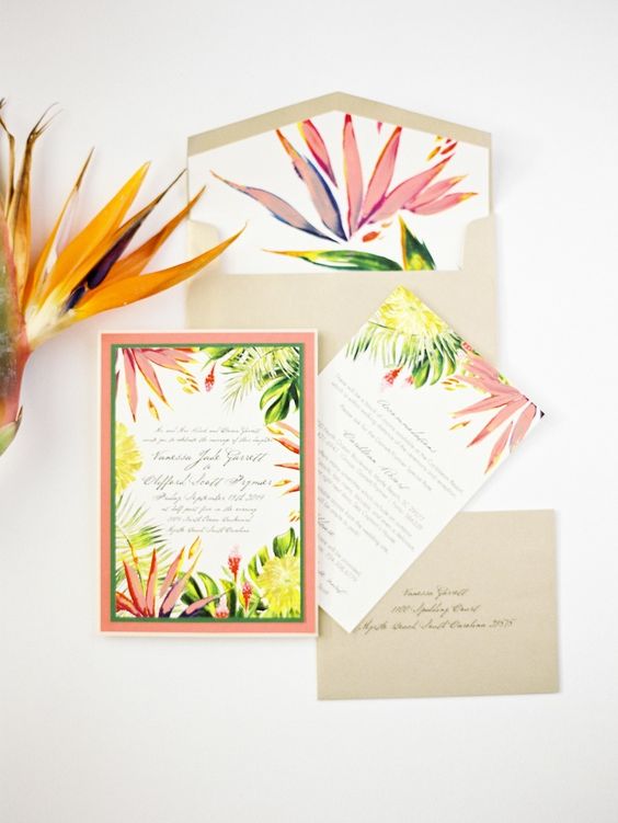 tropical-themed-wedding-invitations