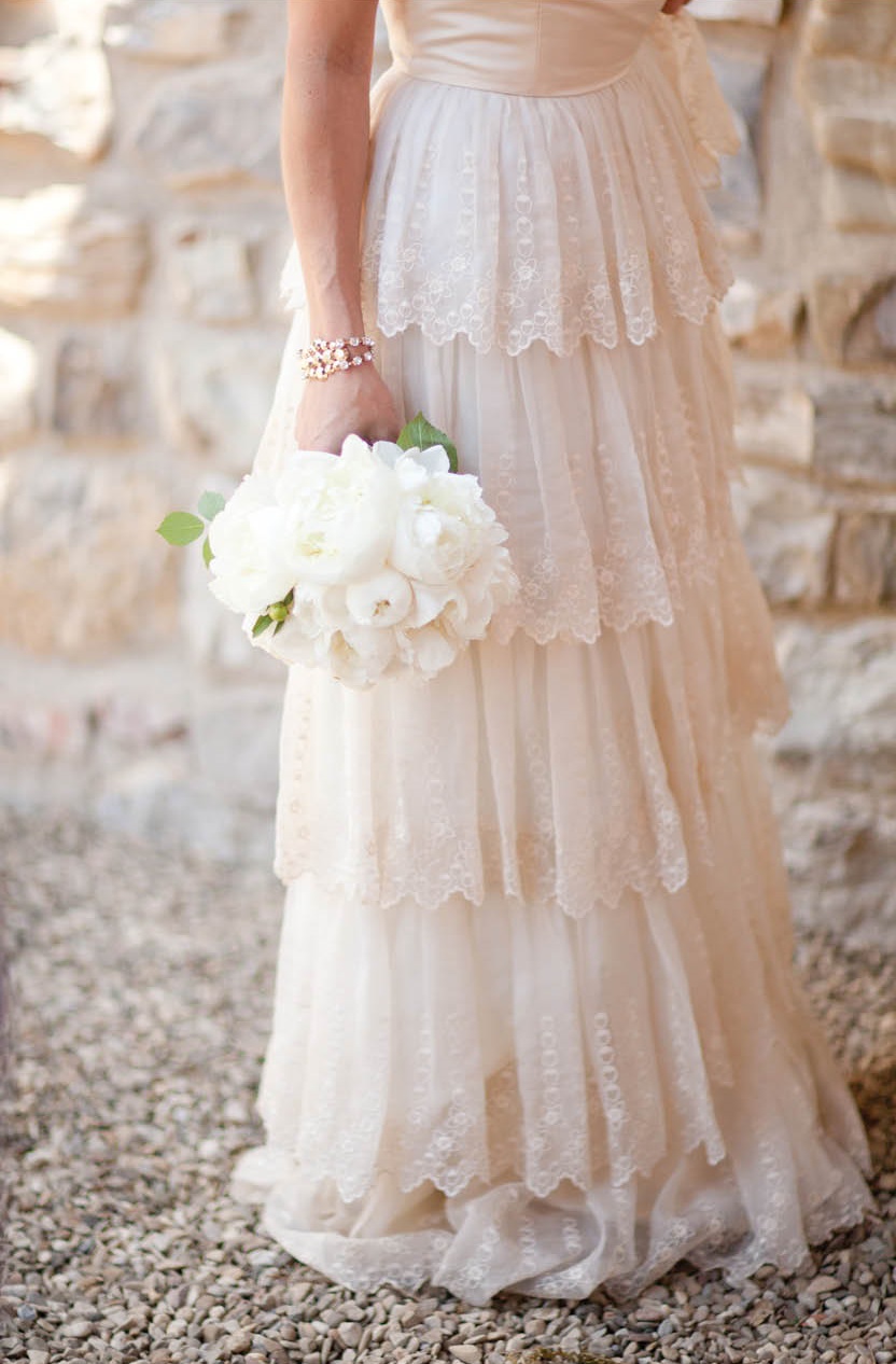 Swoon-Worthy-Wedding-Dress-Details-BHLDN-tiered-Skirt-alchemyfineevents