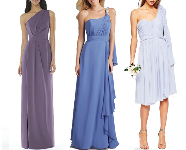 18 Amazing One Shoulder Bridesmaid Dresses | weddingsonline