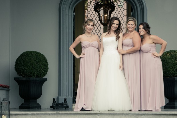 16-Bridesmaids-Powder-Pink-Maxi-Dresses-Paul-Kelly-Photography-weddingsonline