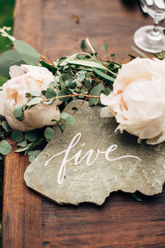 17 Creative Ways To Display Your Wedding Table Numbers Weddingsonline