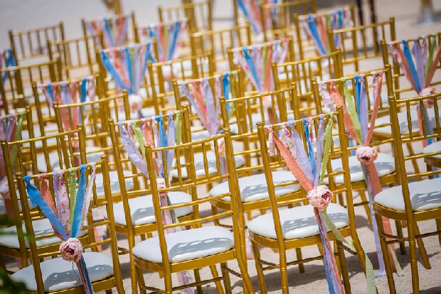 9-colourful-wedding-decor-outdoors-ribbon-chair-backs-weddingsonline