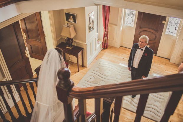 19-First-Look-Father-Bride-Stairs-Emma-Russell-Photography-weddingsonline (2)