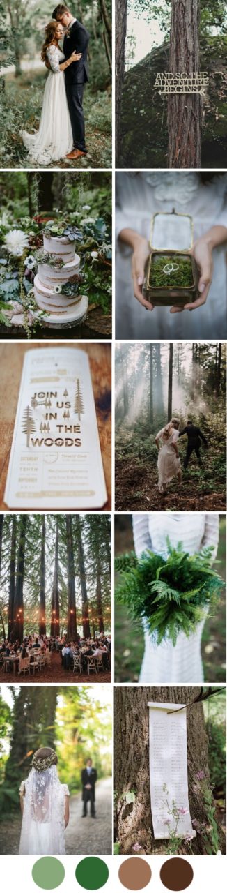 enchanted-forest-wedding-theme-palette