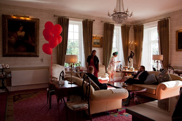 bellingham-castle-real-wedding-guests-drawing-room-drinks-reception