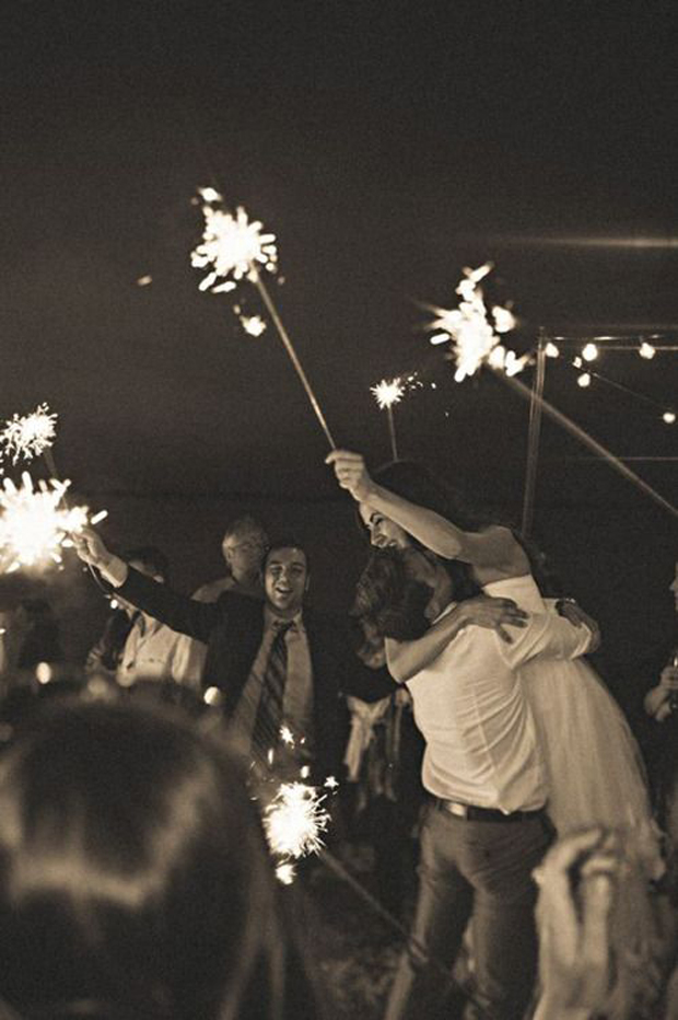 bride-and-groom-holding-sparklers