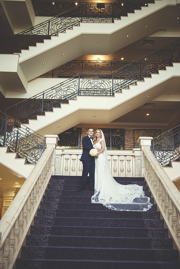 bride-and-groom-stairs-heritage-killenard