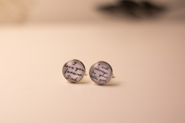 hamlet-court-hotel-real-wedding-father-of-the-bride-gift-personalised-cuff-links-i-will-always-be-your-little-girl