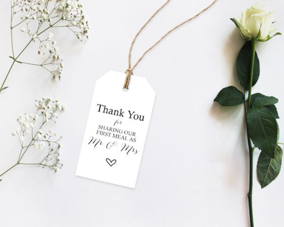 16 Gorgeous Ways to Say Thank You to Your Wedding Guests | weddingsonline