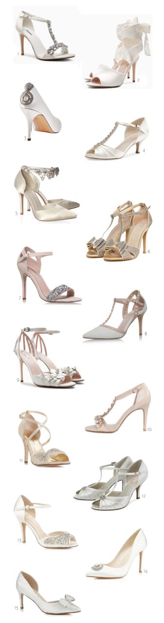 15 Beautiful Budget Wedding Shoes Under €100 | weddingsonline