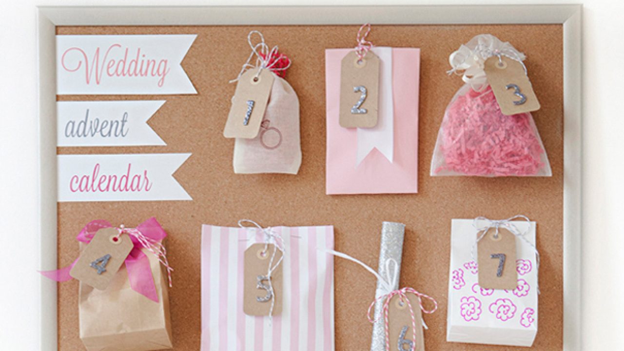 12 Things To Include In Your Wedding Advent Calendar Weddingsonline