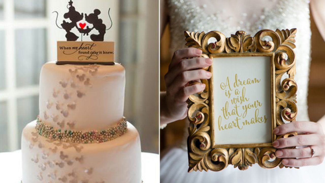 How To Do A Disney Wedding Without Going Overboard Weddingsonline