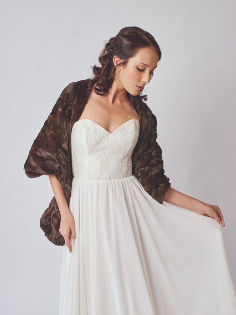 20 Chic & Seriously Cosy Cover Ups for Brides | weddingsonline