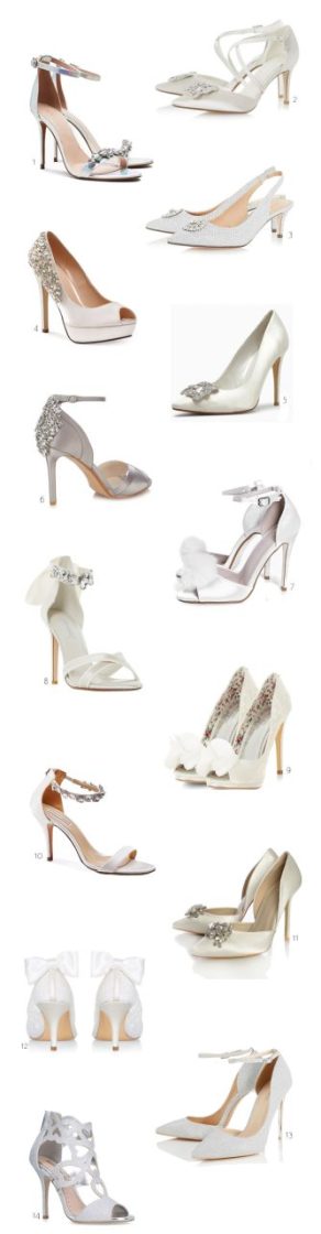 15 Fabulous Wedding Shoes from the High Street | weddingsonline