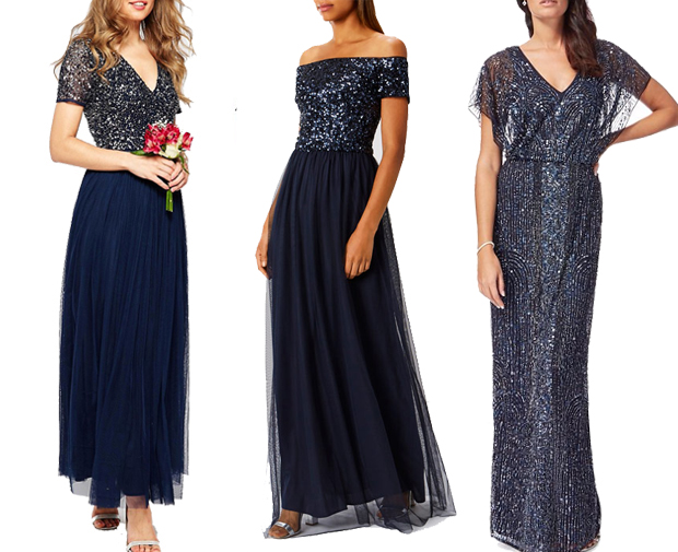 20 Swoon-Worthy Sparkly Bridesmaid Dresses | weddingsonline