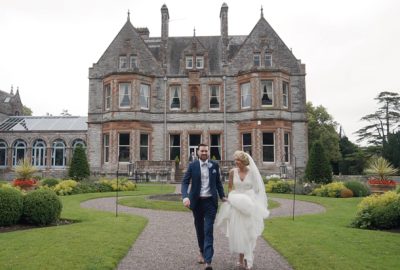 Aine & Tyler wedding at Castle Leslie Estate by Ciaran O'Neill