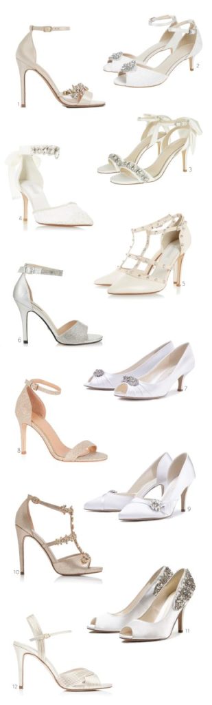 12 Stunning Wedding Shoes Under €100 | weddingsonline