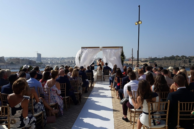 A Destination Wedding In Floriana Malta 